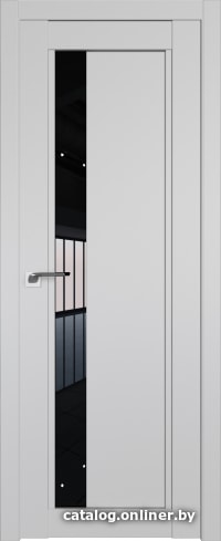 

Межкомнатная дверь ProfilDoors 2.71U 80x200 (манхэттен/стекло черный триплекс)