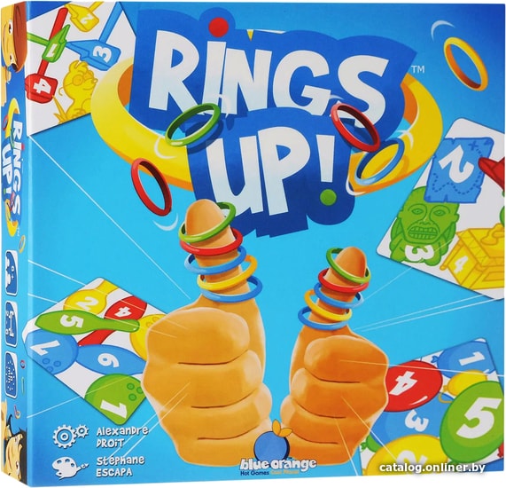 

Настольная игра Blue Orange Разноцветные колечки