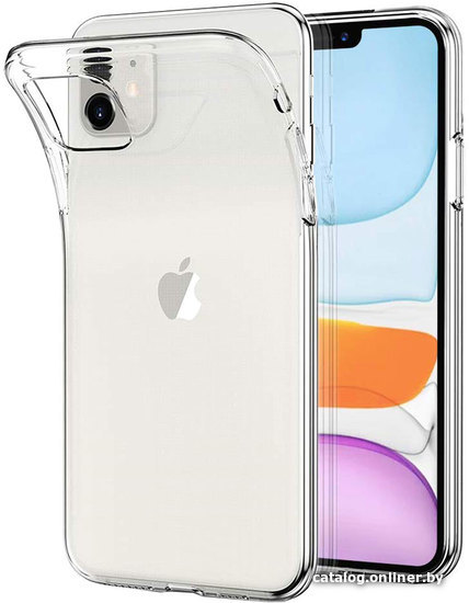 

Чехол для телефона Brosco IP11-TPU-TRANSPARENT для iPhone 11 (прозначный)