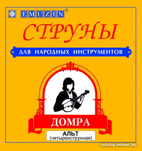

Струны для домры Emuzin Альт 4ДА