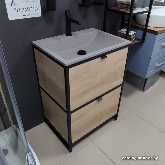 

Sanora Loft Albano Nebraska Grey с умывальником