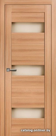 

Межкомнатная дверь Динмар S-13 60x200 (золотой орех/стекло сатин светлый)