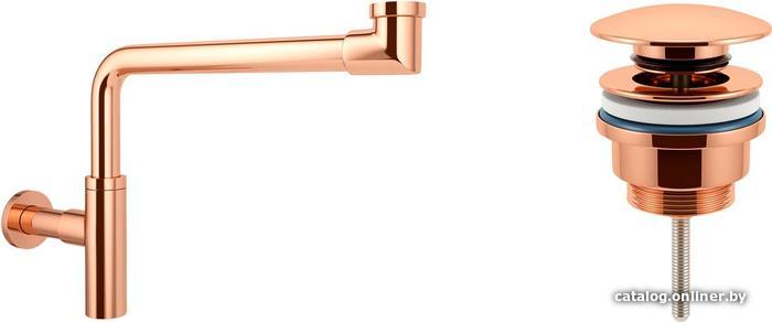 

Сифон Wellsee Drainage System 182127003 (сифон, донный клапан, розовое золото)