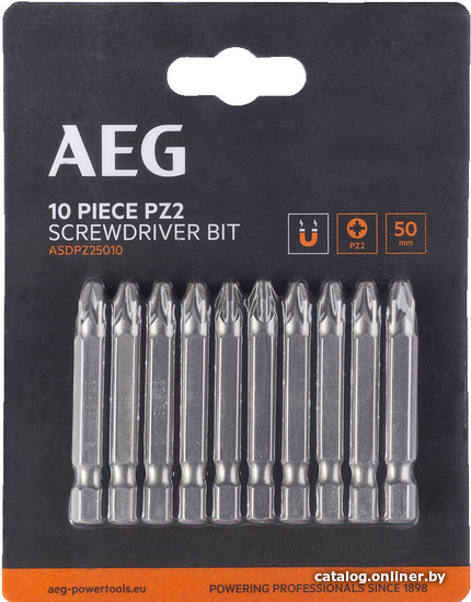 

Набор бит AEG Powertools 4932479508 (10 шт)