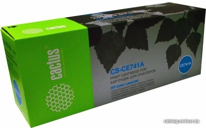 

Картридж CACTUS CS-CE741AV (аналог HP 307A (CE741A))