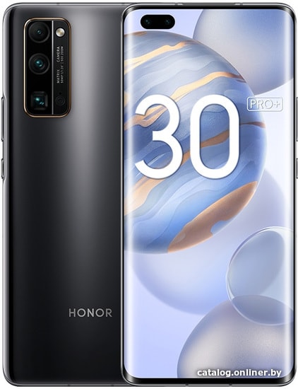 

Смартфон HONOR 30 Pro+ EBG-AN10 8GB/256GB (полночный черный)