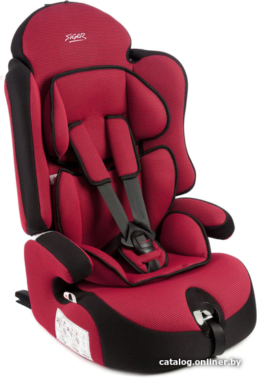 

Детское автокресло Siger Прайм Isofix (красный)