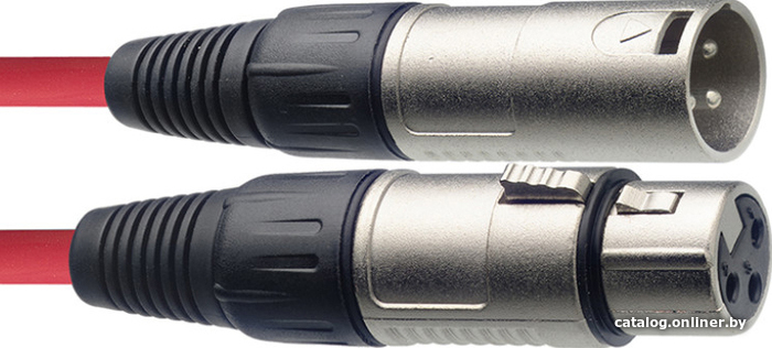 

Кабель Stagg SMC6 CRD XLR - XLR (6 м, красный)