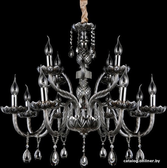 

Люстра средней высоты Sfera-sveta 8206/8+4 PEARL BLACK