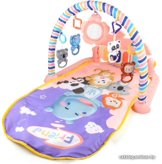 

Развивающий коврик Guyu Toys Гиппо 370000004 (розовый)