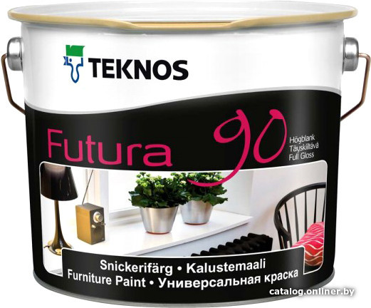 

Краска Teknos Futura 90 2.7л (база 1)