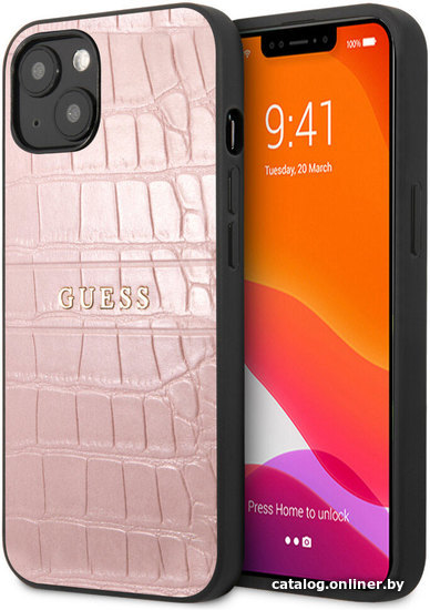 

Чехол для телефона CG Mobile Guess для iPhone 13 mini GUHCP13SPCRBPI