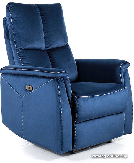 

Электрический реклайнер Signal Neptun Velvet Bluvel 86 (синий)
