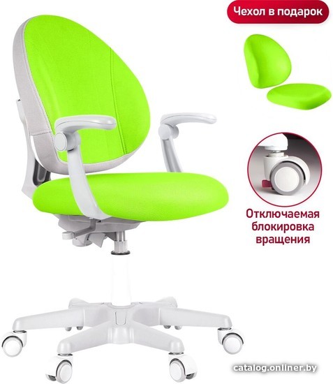

Детское ортопедическое кресло Anatomica Arriva с подлокотниками (зеленый)