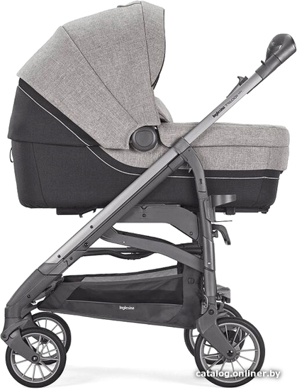 

Универсальная коляска Inglesina Trilogy System Quattro Trilogy Slate (4 в 1, maui grey)