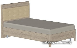

Кровать Лером КР-2071 120x200 (гикори джексон светлый)