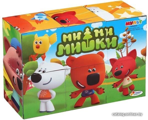 

Кубики Играем вместе Ми-ми-мишки 01317-MMM
