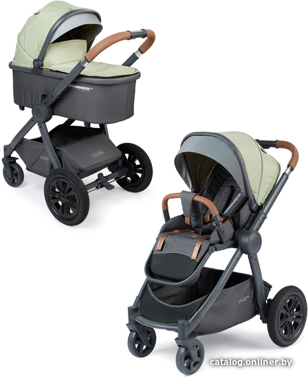 

Универсальная коляска Happy Baby Mommer Pro (2 в 1, olive)