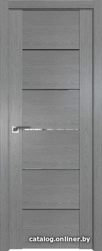 

Межкомнатная дверь ProfilDoors 99XN 70x200 (грувд серый/стекло прозрачное)