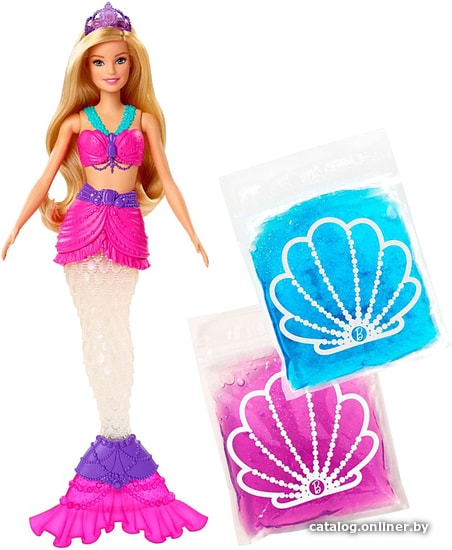 

Кукла Barbie Dreamtopia Русалочка со слаймом GKT75