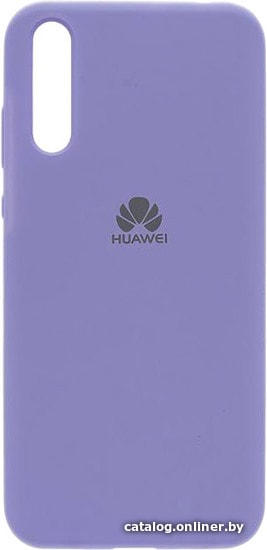 

Чехол для телефона EXPERTS Original Tpu для Huawei Y8p с LOGO (сиреневый)