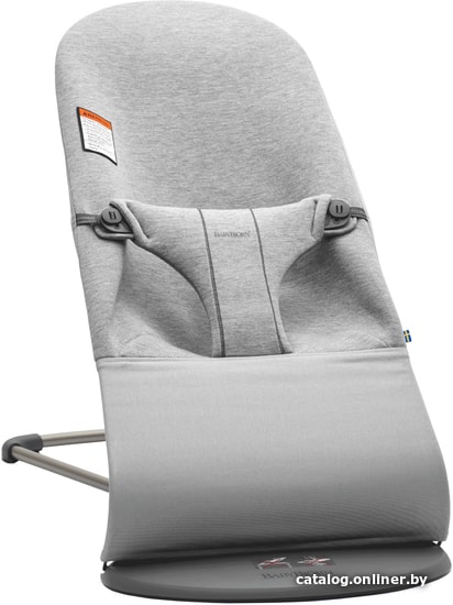 

Шезлонг BabyBjorn Bliss 3D Jersey (ткань, light gray)