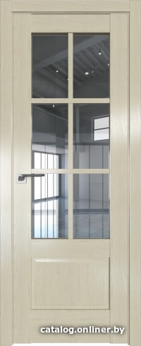 

Межкомнатная дверь ProfilDoors 103X 80x200 (эш вайт, стекло прозрачное)