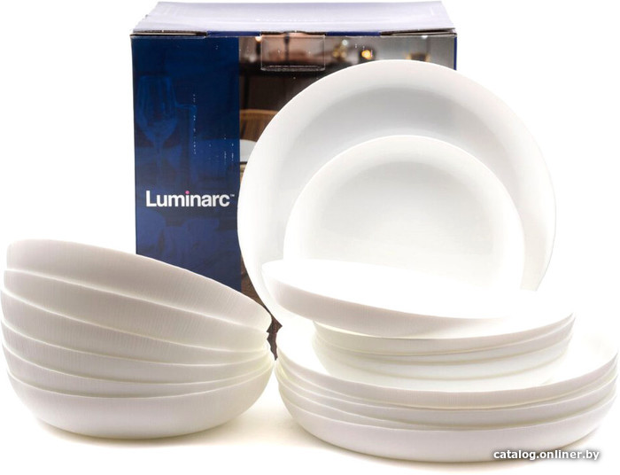 

Набор тарелок Luminarc Diwali structure lines Q4405 (18 шт)