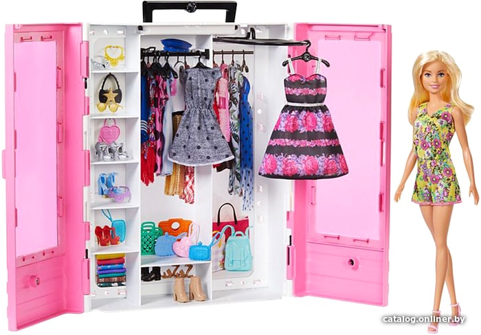 

Кукла Barbie Гардероб мечты GBK12