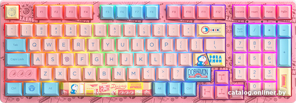 

Клавиатура Akko 3098B Doraemon Macaron (Akko CS Jelly Pink)