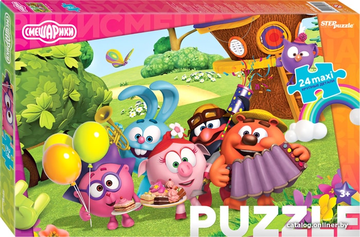 

Мозаика/пазл Step Puzzle Смешарики 90074 (24 эл.)