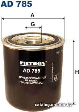

Масляный фильтр Filtron AD785