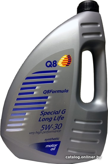 

Моторное масло Q8 Special G Long Life 5W-30 4л