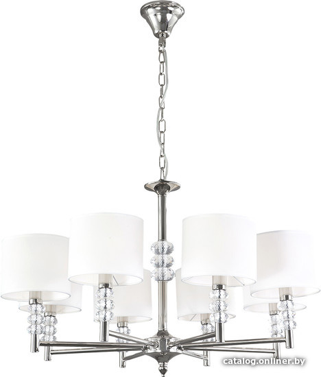 

Подвесная люстра Escada Telford 1167/8S E14*40W Nickel