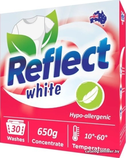 

Стиральный порошок Reflect White 650 г