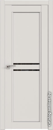 

Межкомнатная дверь ProfilDoors 2.75U 60x200 (дарквайт, стекло черный триплекс)