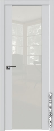 

Межкомнатная дверь ProfilDoors 110U R 60x200 (аляска, стекло lacobel белый лак)