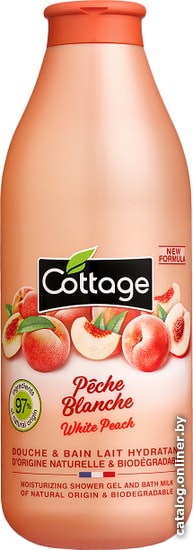 

Cottage Гель для душа White Peach 750 мл