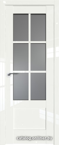 

Межкомнатная дверь ProfilDoors 103L 80x200 (дарквайт люкс, стекло графит)