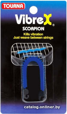 

Виброгаситель для теннисной ракетки Tourna Vibrex Scorpion VIB-S (синий)
