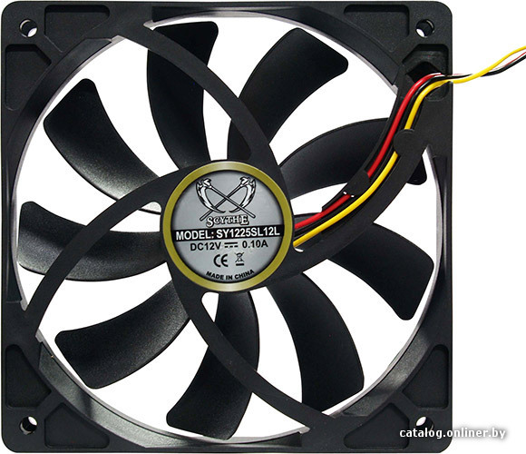 

Вентилятор для корпуса Scythe Slip Stream 120 mm (SY1225SL12L)