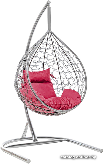 

Подвесное кресло LetoLux Liverpool Comfort (графит/бордовый)