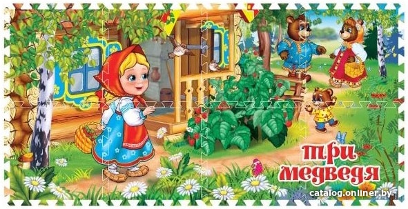 

Коврик-пазл Играем вместе Три медведя FS-3BEAR