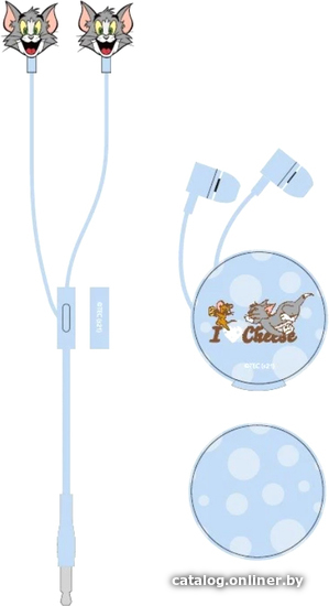 

Наушники Miniso Tom & Jerry I Love Cheese Collection 8536