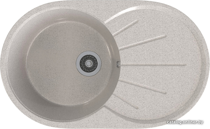 

Кухонная мойка Mixline ML-GMS05 551105 (светло-серый)