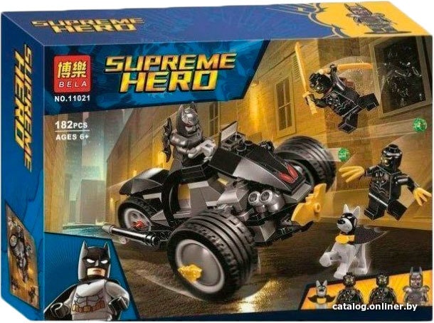 

Конструктор Bela Supreme Hero 11021 Нападение когтей