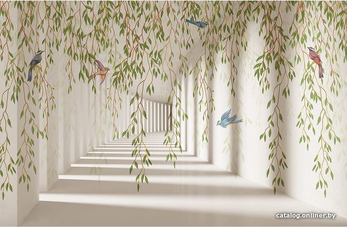 

Виниловые обои Citydecor Flower Tunnel 3D 4 400x270