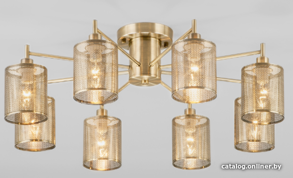 

Подвесная люстра Евросвет Tela 70109/8 (Antique Bronze)