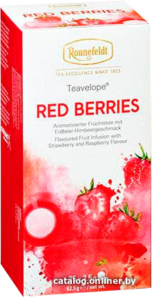

Фруктовый чай Ronnefeldt Red Berries (Красные Ягоды) 25 шт