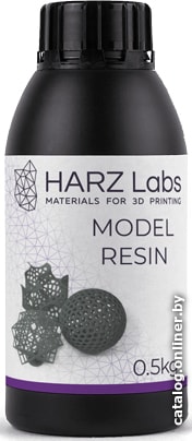 

Фотополимер HARZ Labs Model Resin 500 г (серый)